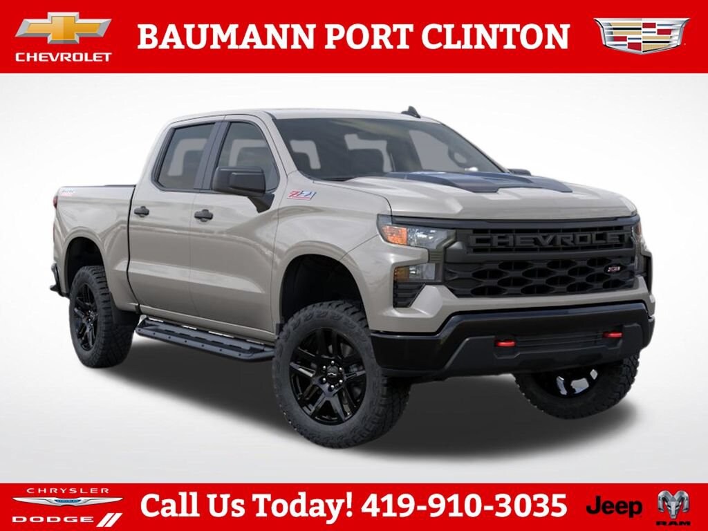 New 2026 Chevrolet Silverado 1500 Custom Trail Boss Truck