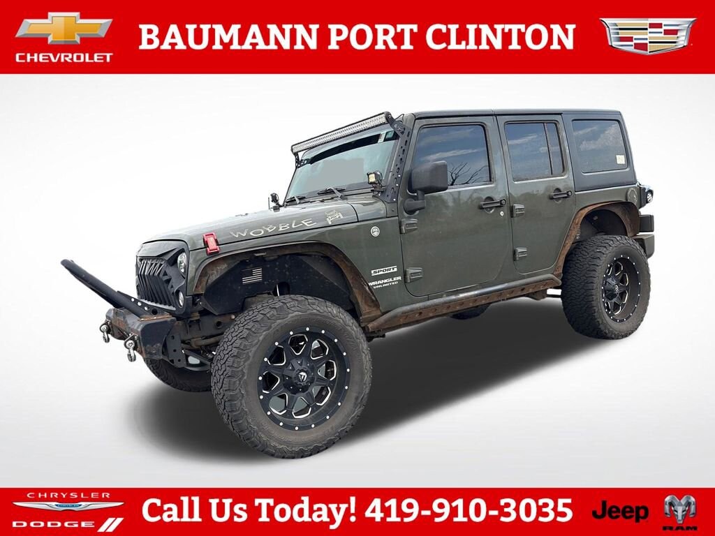 Used 2016 Jeep Wrangler Unlimited Sport