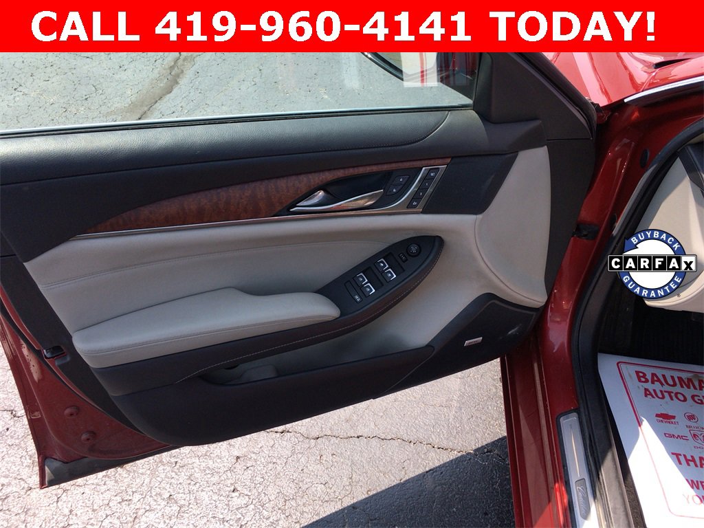 Used 2016 Cadillac CTS Sedan Performance Collection with VIN 1G6AY5SX1G0108130 for sale in Port Clinton, OH