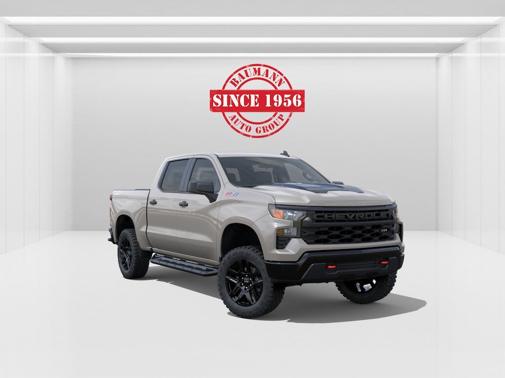 New 2026 Chevrolet Silverado 1500 Custom Trail Boss Truck