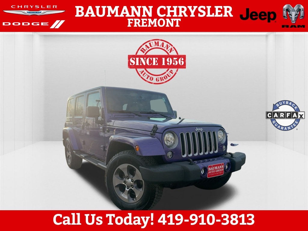 Used 2017 Jeep Wrangler Unlimited Sahara SUV
