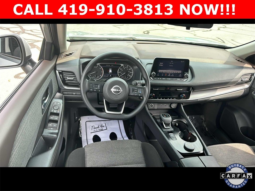 Used 2022 Nissan Rogue SV with VIN 5N1BT3BB4NC701691 for sale in Fremont, OH