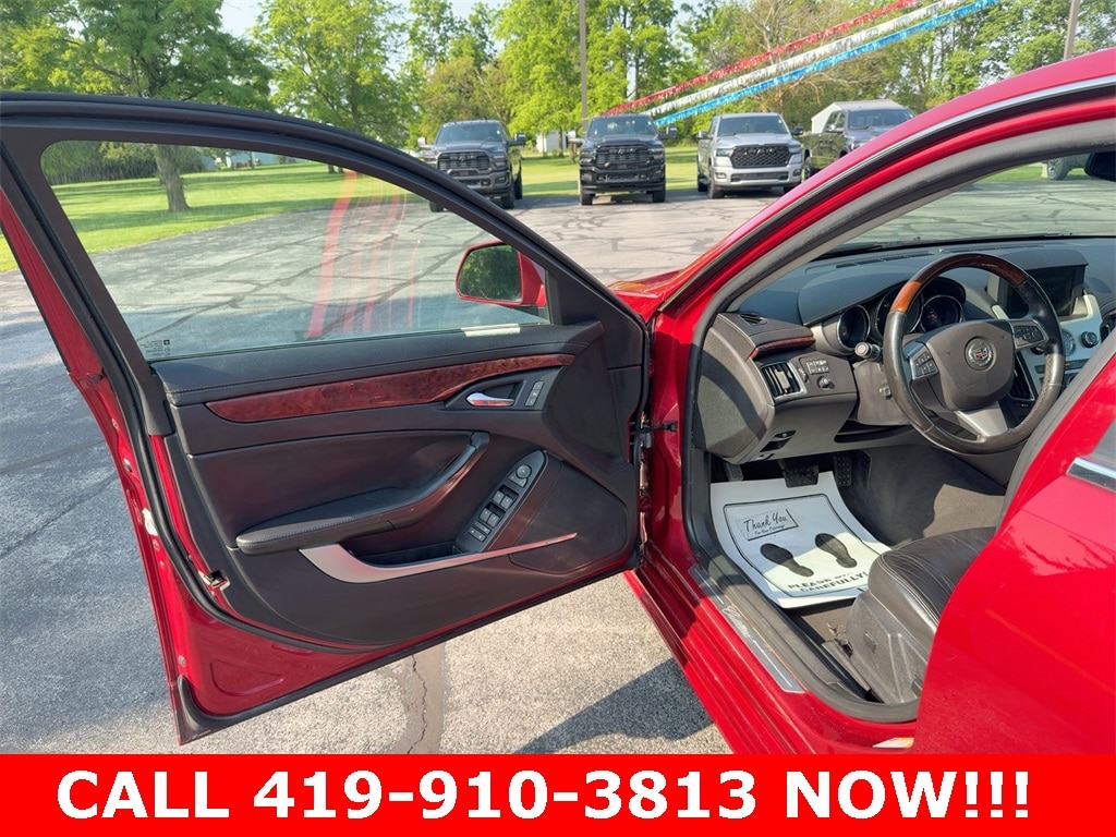 Used 2012 Cadillac CTS Sport Sedan Premium Collection with VIN 1G6DS5E35C0127281 for sale in Fremont, OH