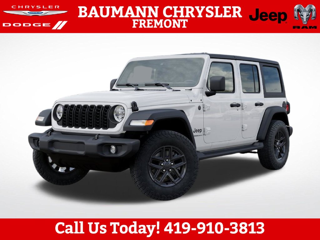 New 2027 Jeep Wrangler 4-DOOR SPORT S Sport Utility