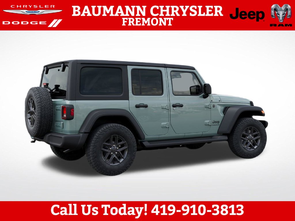 New 2027 Jeep Wrangler 4-DOOR SPORT S Sport Utility