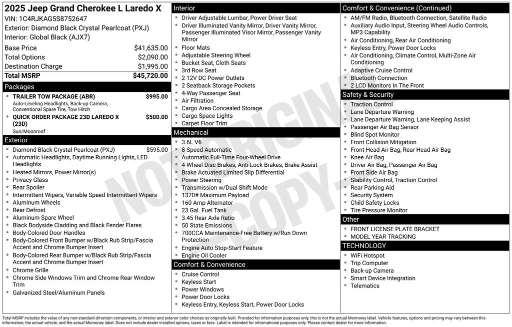2025 Jeep Grand Cherokee L Laredo - Photo 28