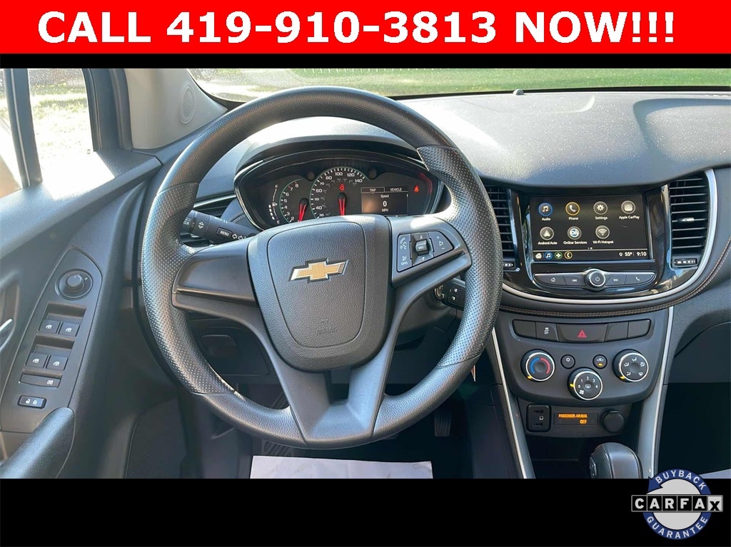 Used 2018 Chevrolet Trax LS with VIN 3GNCJKSB4JL161533 for sale in Fremont, OH