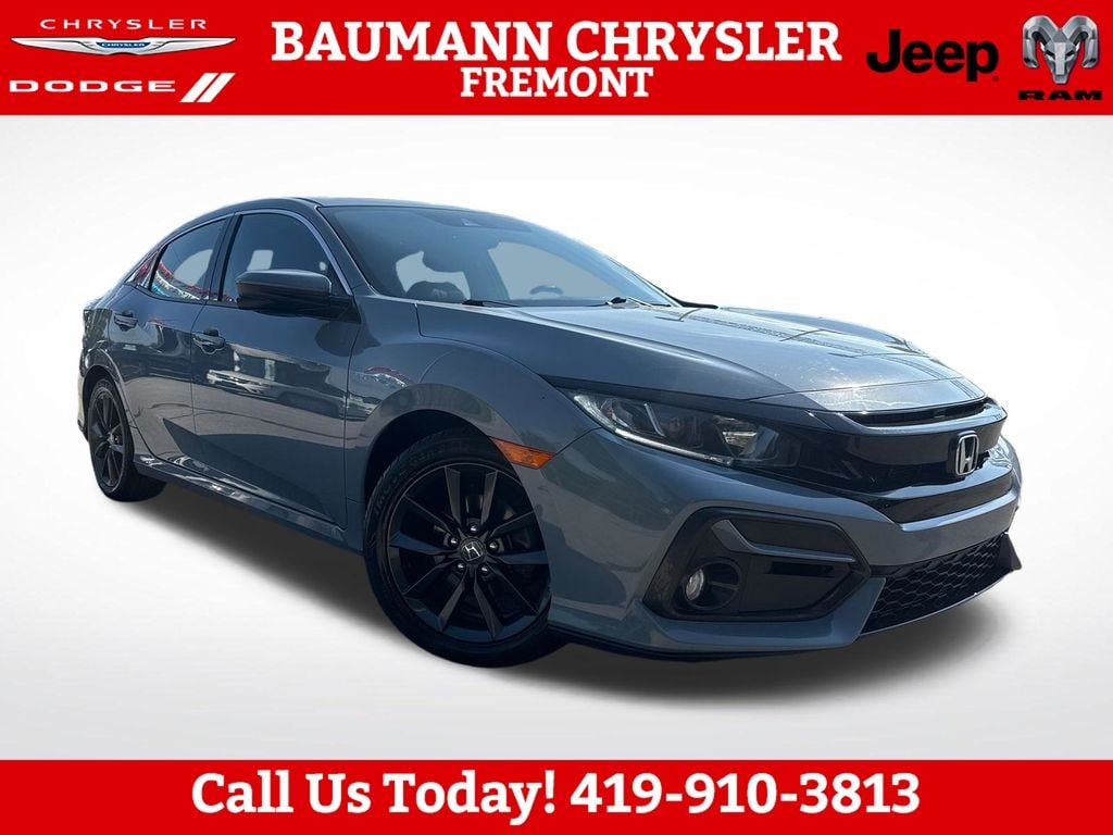 Used 2021 Honda Civic EX Hatchback