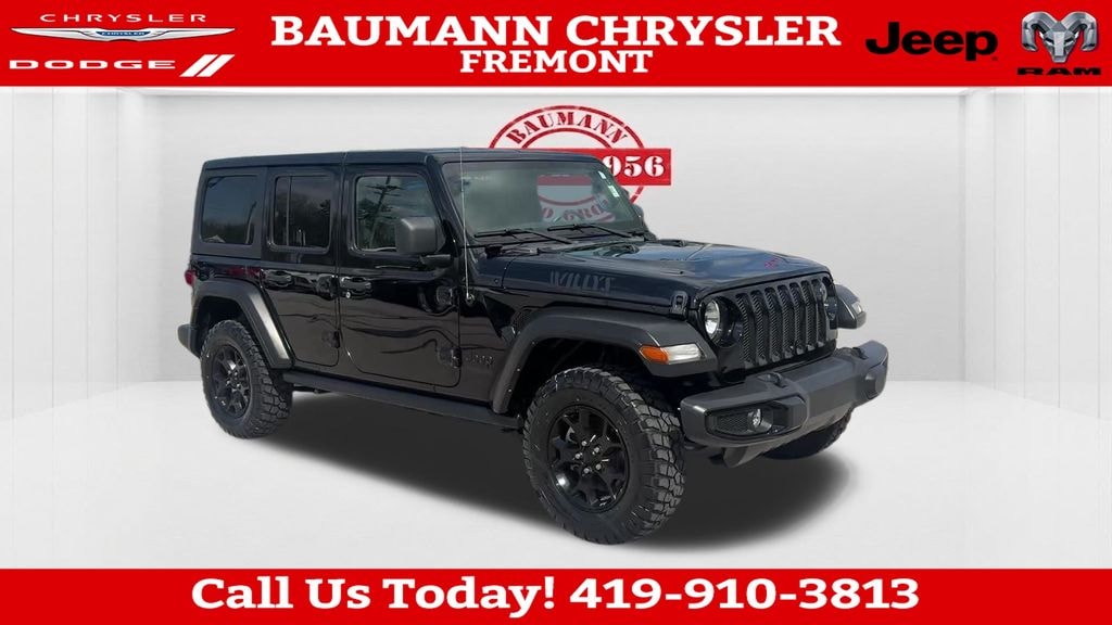 Used 2022 Jeep Wrangler Unlimited Willys SUV