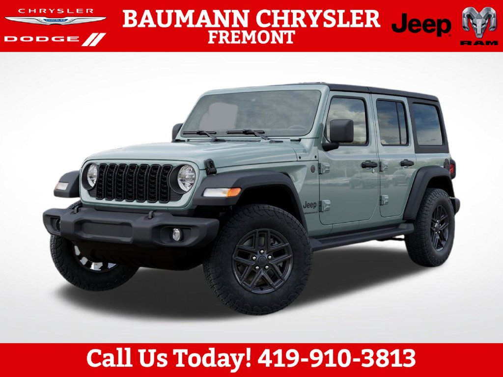 New 2027 Jeep Wrangler 4-DOOR SPORT S Sport Utility
