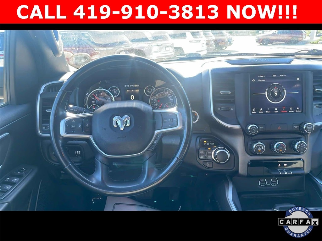 Used 2021 RAM Ram 1500 Pickup Big Horn/Lone Star with VIN 1C6RRFFGXMN562265 for sale in Fremont, OH