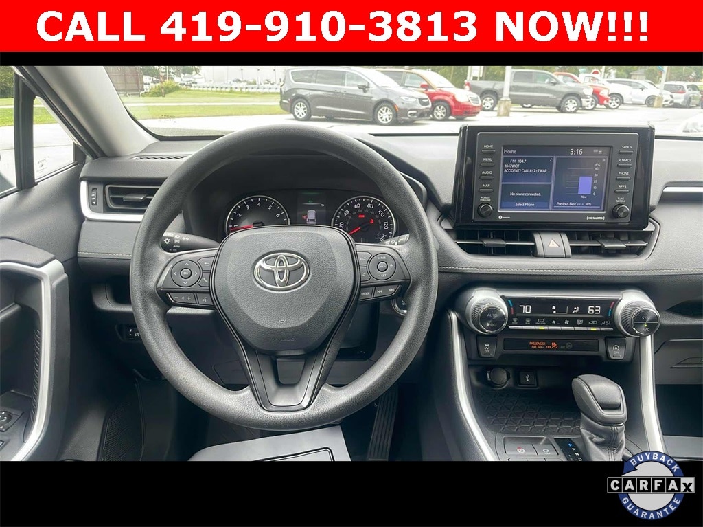 Used 2022 Toyota RAV4 XLE with VIN 2T3P1RFV5NW285963 for sale in Fremont, OH