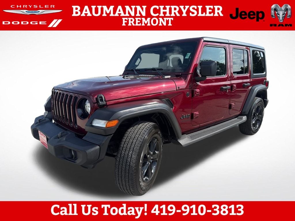 Used 2022 Jeep Wrangler Unlimited Sport Altitude SUV