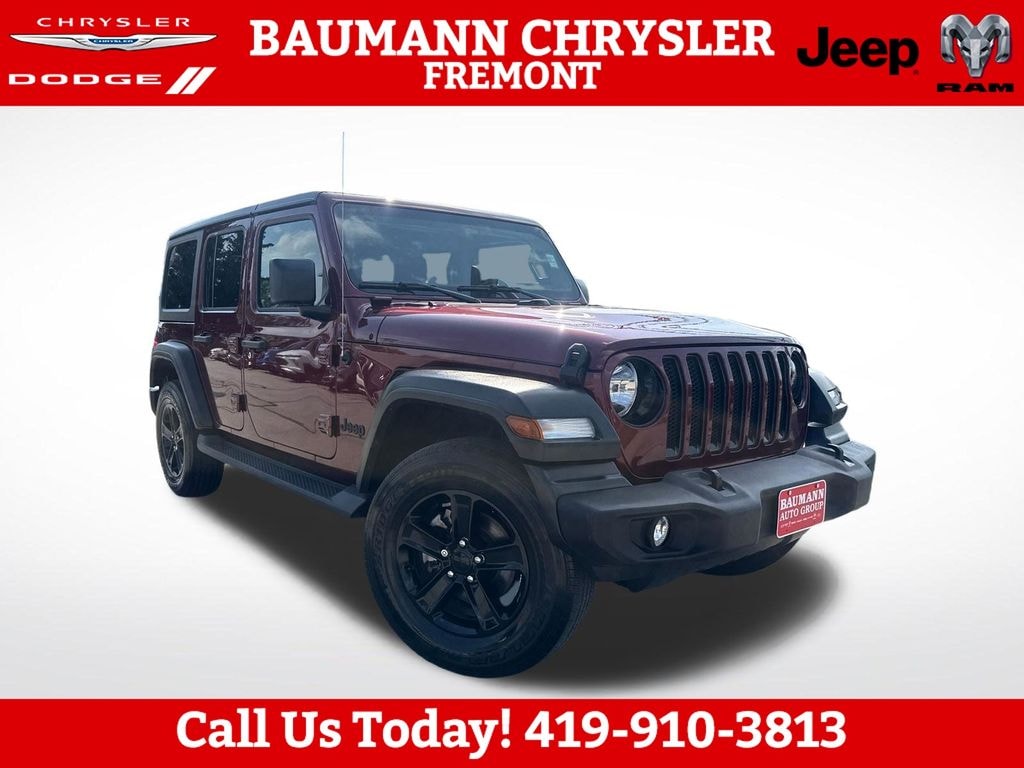 Used 2022 Jeep Wrangler Unlimited Sport Altitude SUV