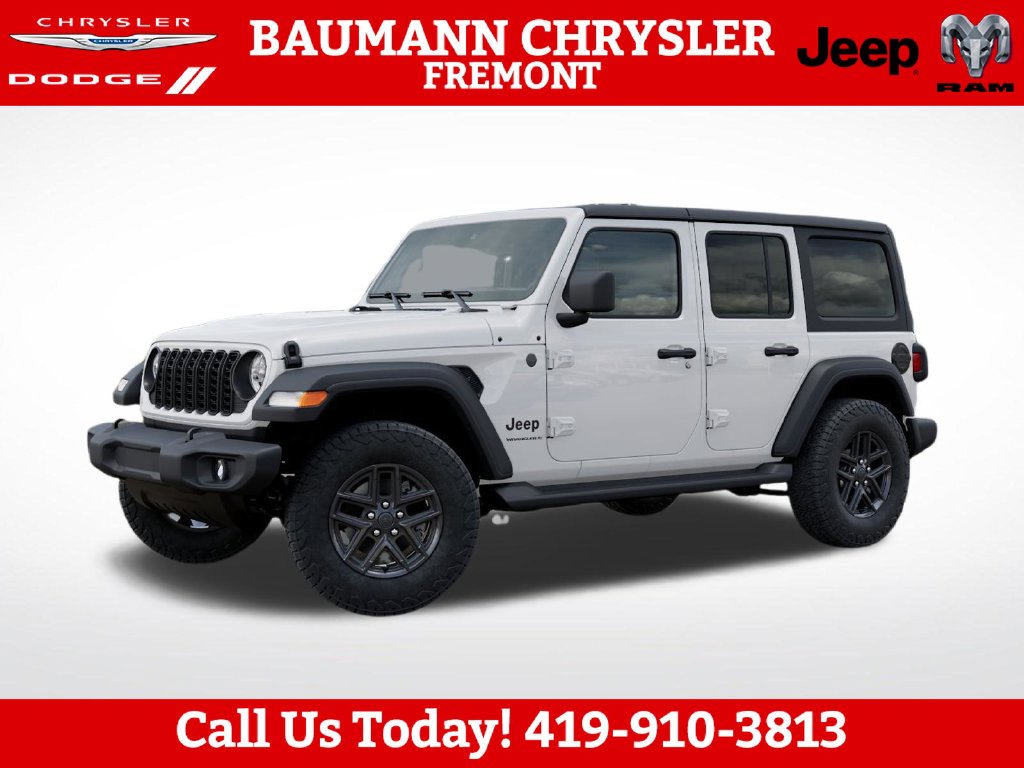 New 2027 Jeep Wrangler 4-DOOR SPORT S Sport Utility