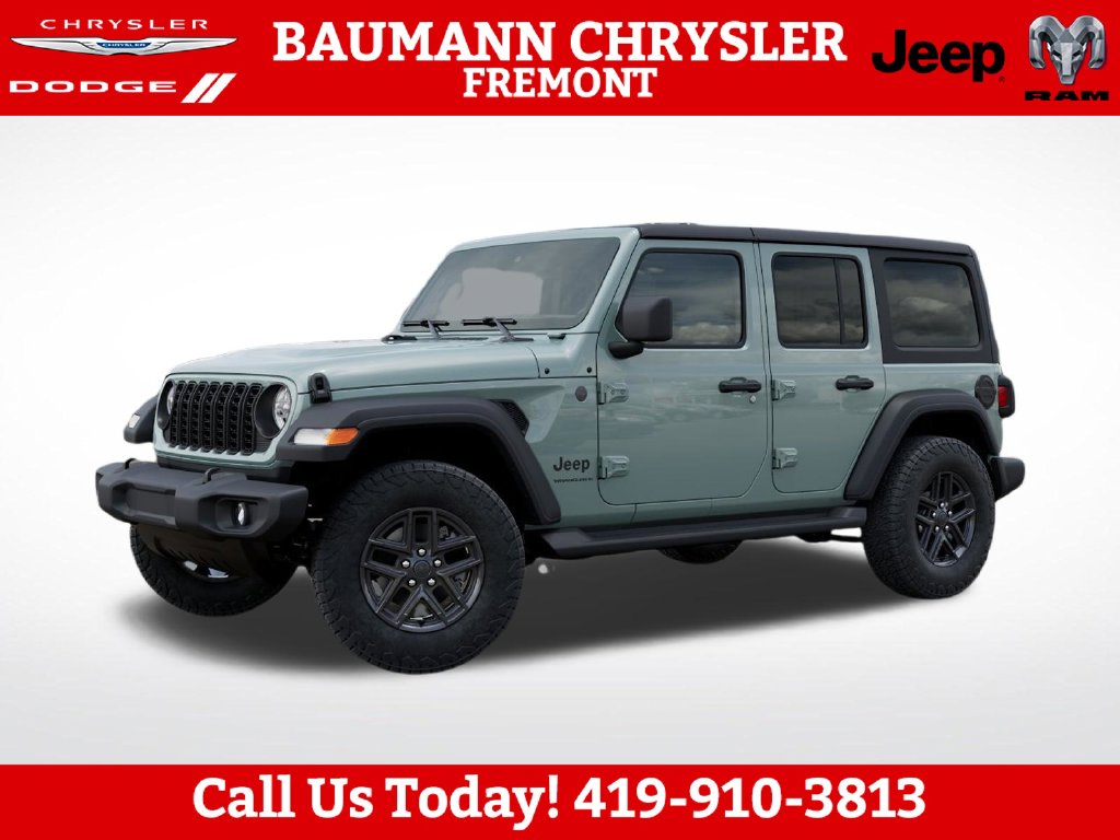 New 2027 Jeep Wrangler 4-DOOR SPORT S Sport Utility
