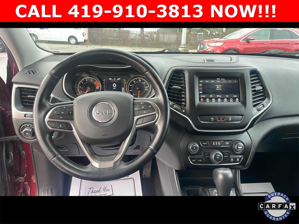 Used 2021 Jeep Cherokee Latitude Lux with VIN 1C4PJLMX1MD140920 for sale in Fremont, OH