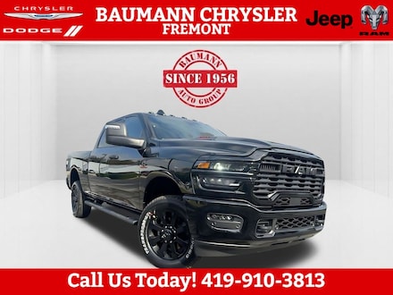 Featured new 2026 Ram 2500 BLACK EXPRESS CREW CAB 4X4 6'4 BOX Pickup for sale in Port Clinton, OH