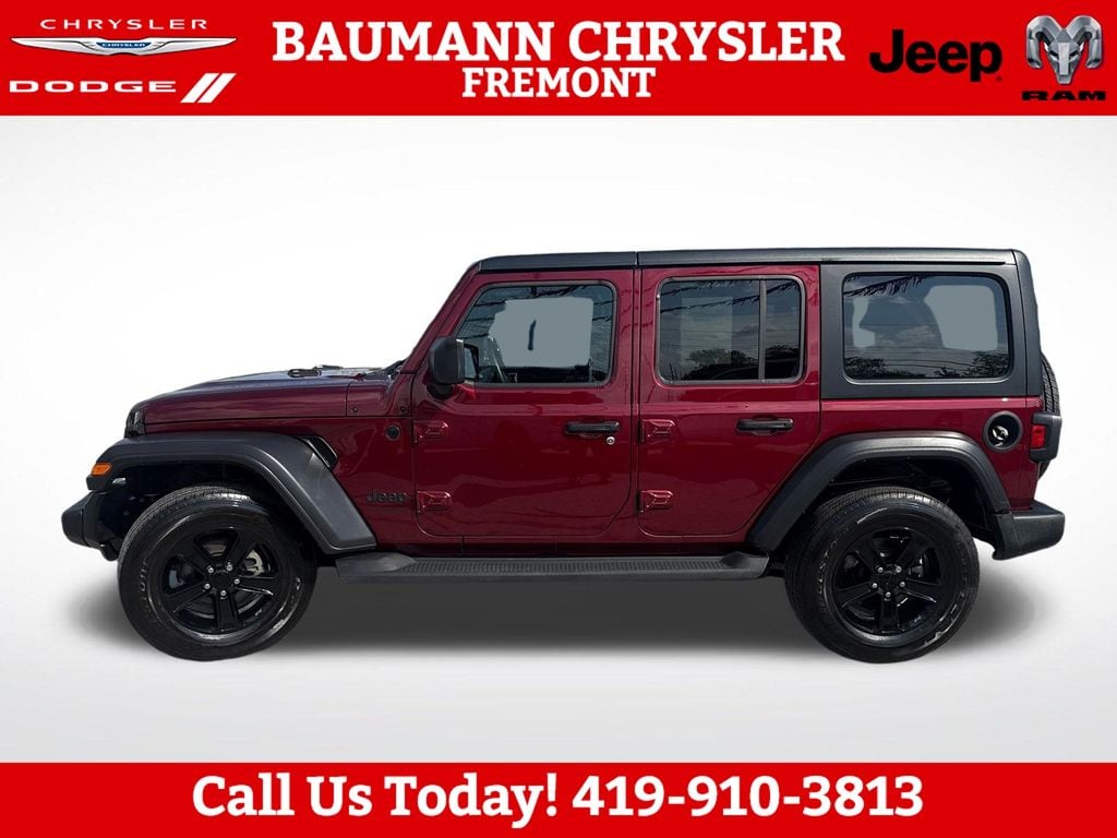 Used 2022 Jeep Wrangler Unlimited Sport Altitude SUV