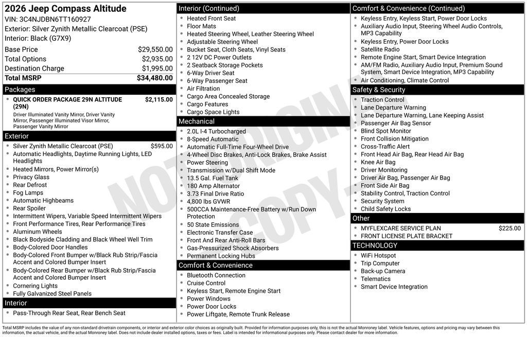 2026 Jeep Compass Latitude Altitude - Photo 28