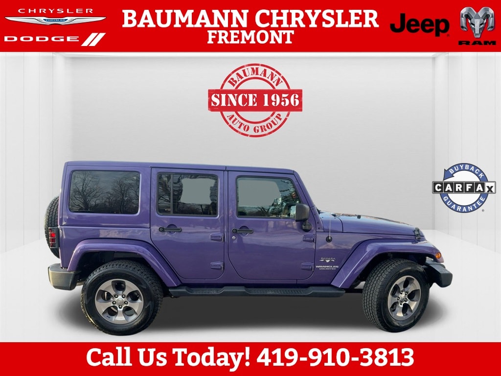 Used 2017 Jeep Wrangler Unlimited Sahara SUV
