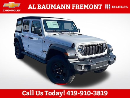 Featured Used 2024 Jeep Wrangler Sport SUV for sale in Fremont, OH