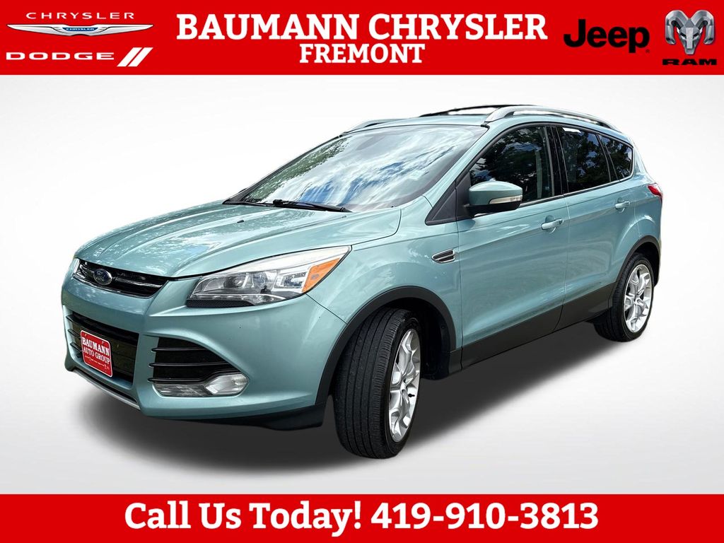 Used 2013 Ford Escape Titanium with VIN 1FMCU0J97DUC69136 for sale in Fremont, OH