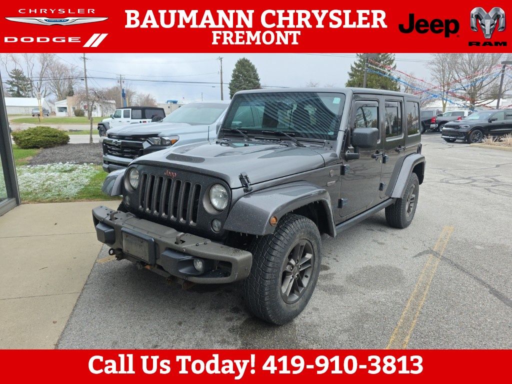 2016 Jeep Wrangler SUV 