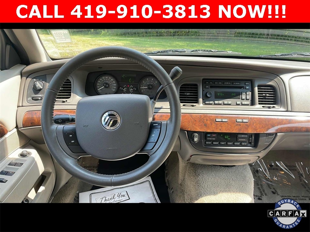 Used 2009 Mercury Grand Marquis LS with VIN 2MEHM75V29X614307 for sale in Fremont, OH