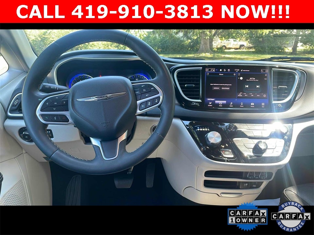 Used 2022 Chrysler Pacifica Touring L with VIN 2C4RC1BG5NR170253 for sale in Fremont, OH