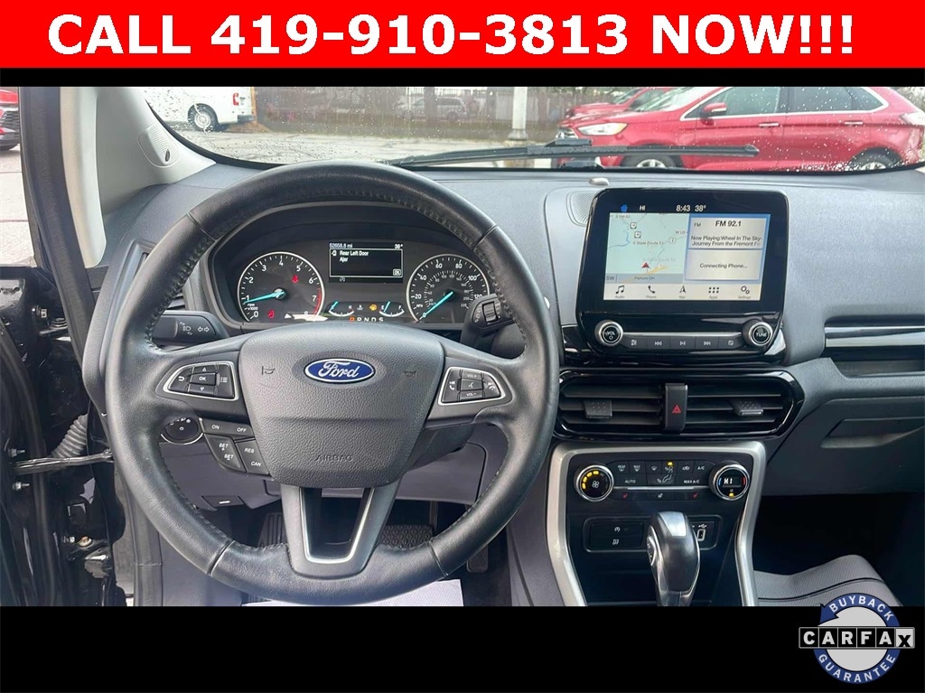 Used 2018 Ford Ecosport Titanium with VIN MAJ6P1WL4JC238436 for sale in Fremont, OH