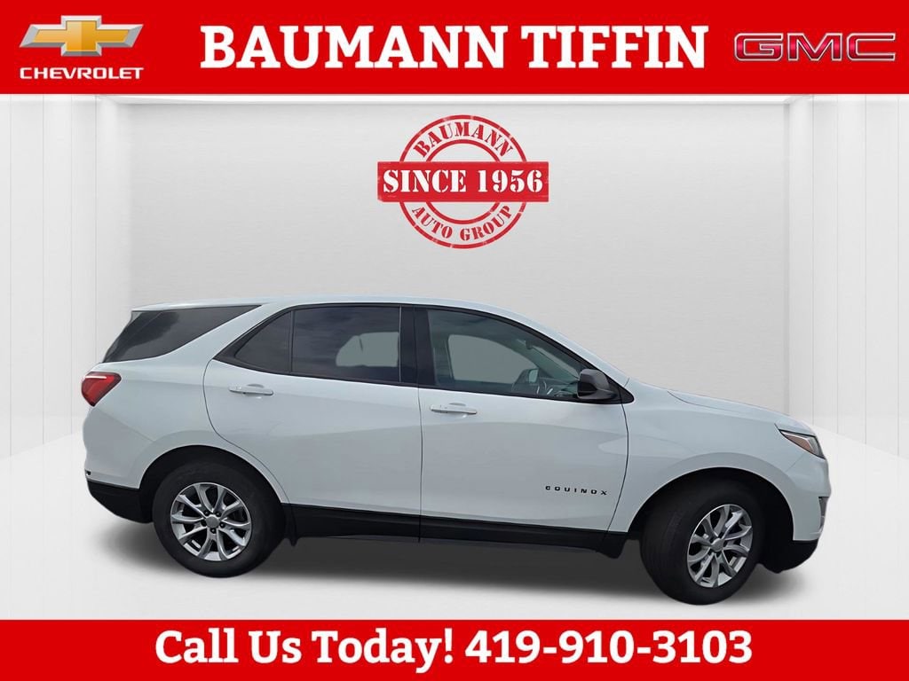 Used 2019 Chevrolet Equinox LS with VIN 2GNAXHEV5K6127766 for sale in Tiffin, OH