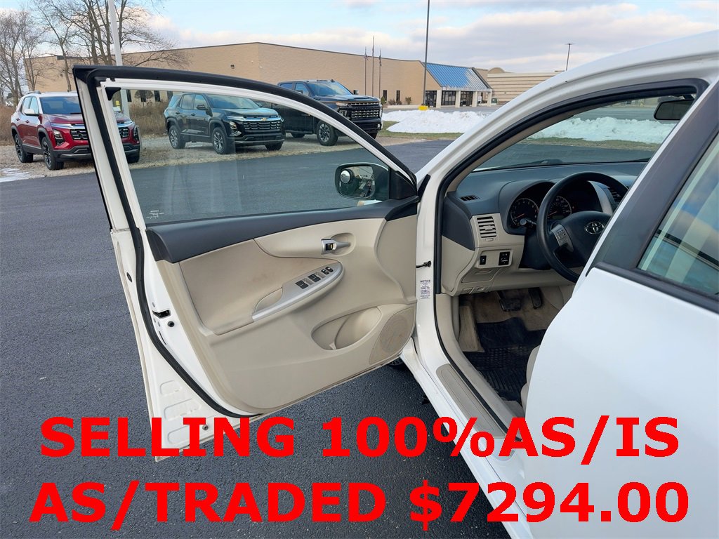 Used 2011 Toyota Corolla LE with VIN 2T1BU4EE1BC739508 for sale in Tiffin, OH