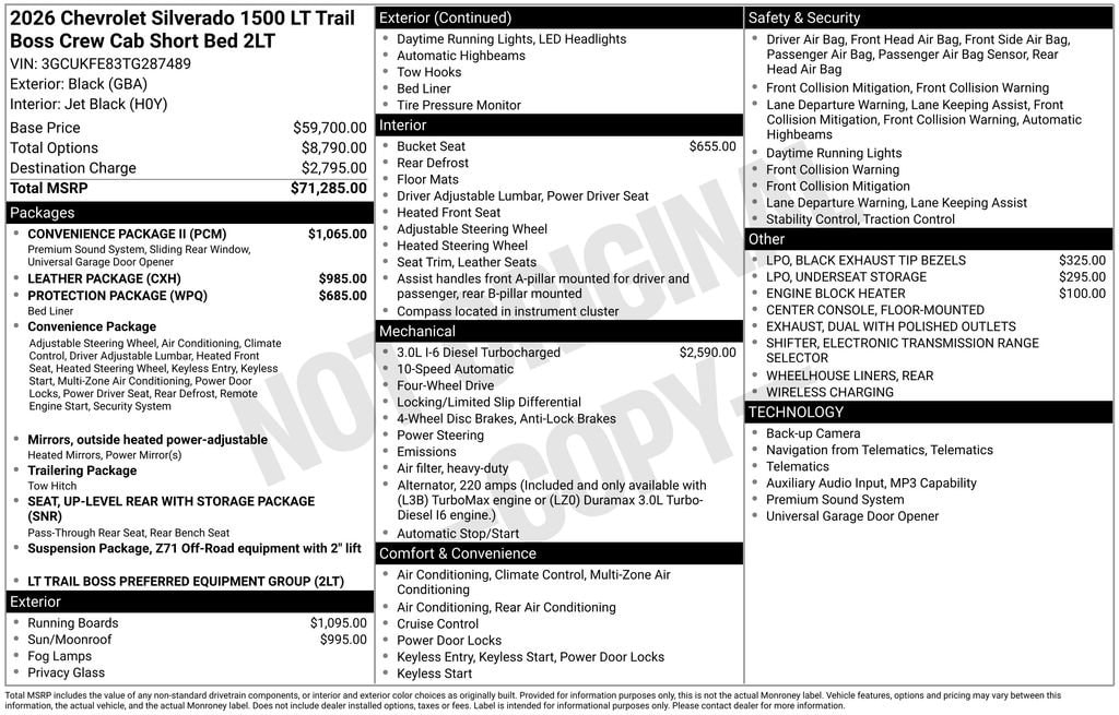 2026 Chevrolet Silverado 1500 LT Trail Boss - Photo 25