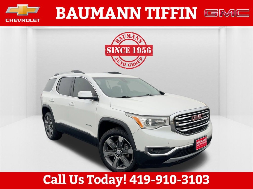 Used 2018 GMC Acadia SLT-2 with VIN 1GKKNNLS9JZ171285 for sale in Tiffin, OH