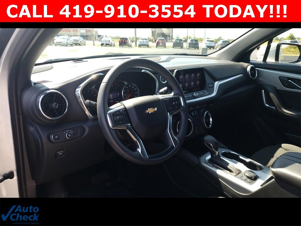 Used 2021 Chevrolet Blazer 2LT with VIN 3GNKBCR4XMS566263 for sale in Port Clinton, OH