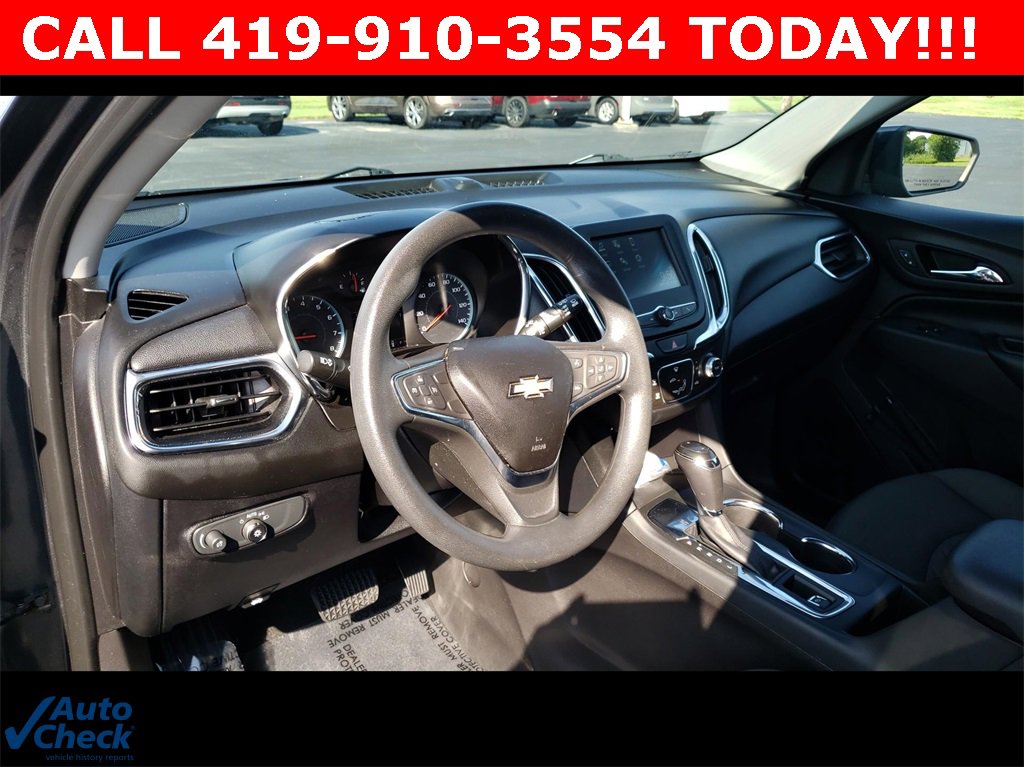 Used 2018 Chevrolet Equinox LT with VIN 3GNAXJEV4JS644709 for sale in Port Clinton, OH