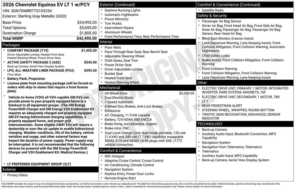 2026 Chevrolet Equinox EV 1LT - Photo 28