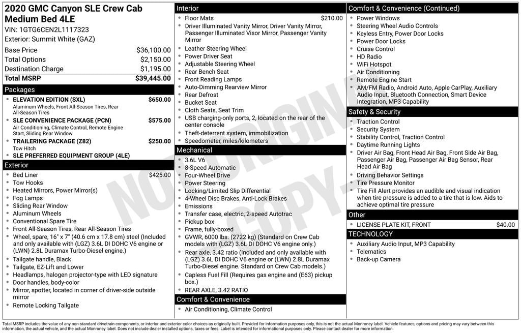 2020 GMC Canyon SLE - Photo 31
