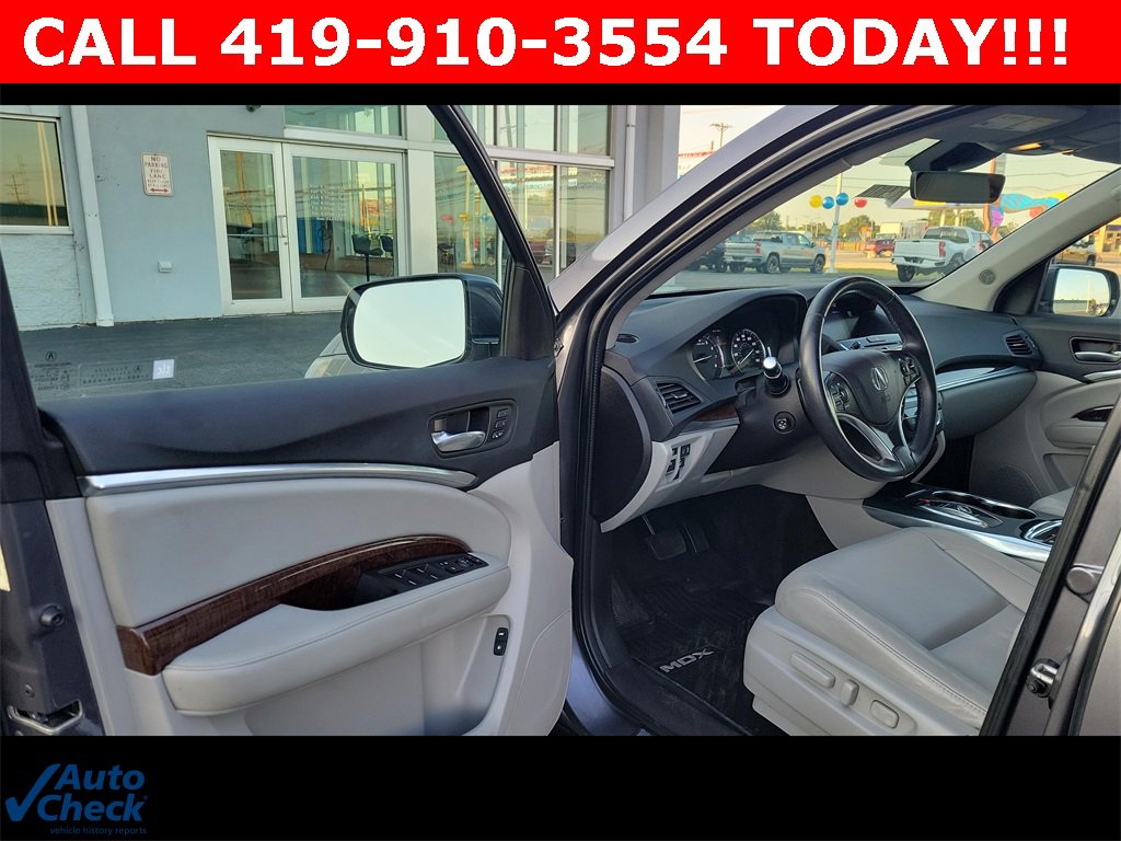 Used 2017 Acura MDX Base with VIN 5FRYD4H37HB018973 for sale in Genoa, OH