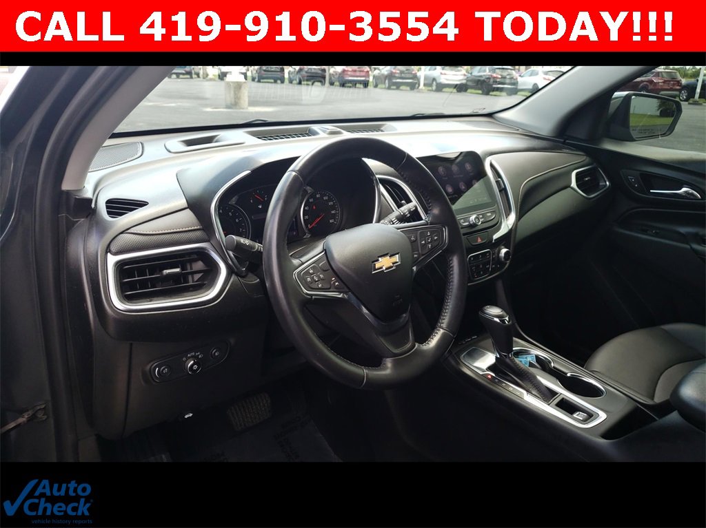 Used 2021 Chevrolet Equinox Premier with VIN 2GNAXNEV4M6155186 for sale in Port Clinton, OH