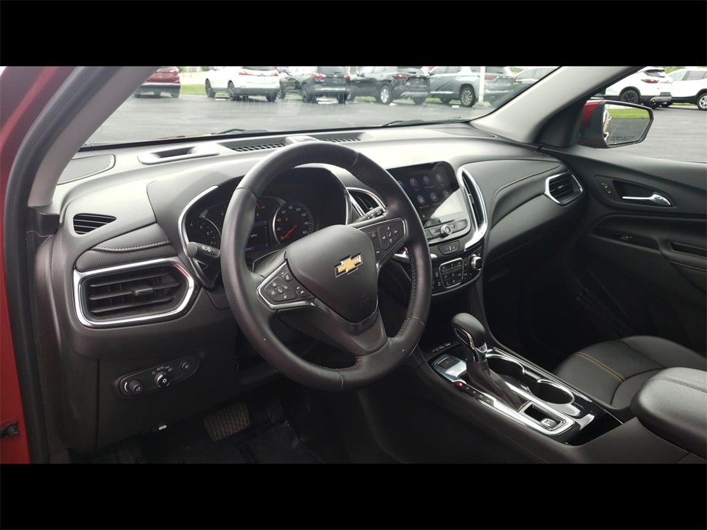 Used 2022 Chevrolet Equinox Premier with VIN 2GNAXXEV6N6109355 for sale in Port Clinton, OH