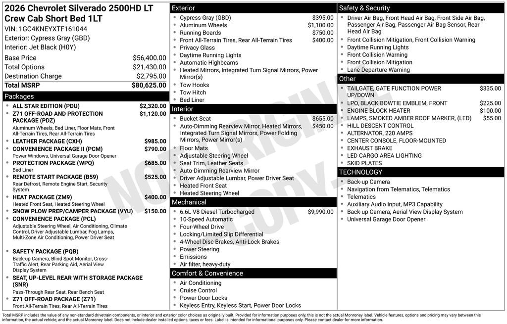 2026 Chevrolet Silverado 2500 HD LT - Photo 42