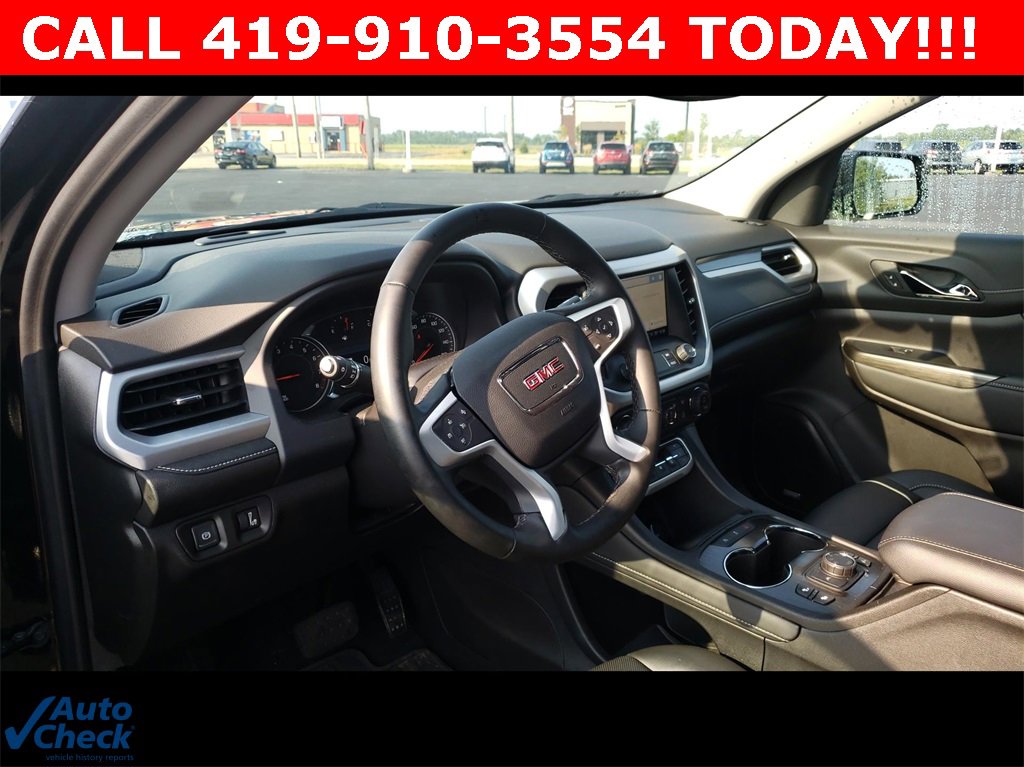 Used 2023 GMC Acadia SLT with VIN 1GKKNULS1PZ241543 for sale in Port Clinton, OH