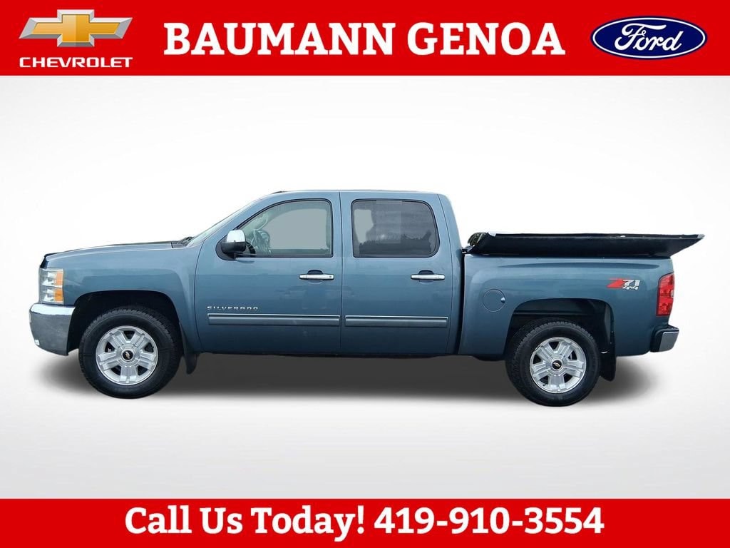 Used 2013 Chevrolet Silverado 1500 LT with VIN 3GCPKSE77DG104299 for sale in Genoa, OH