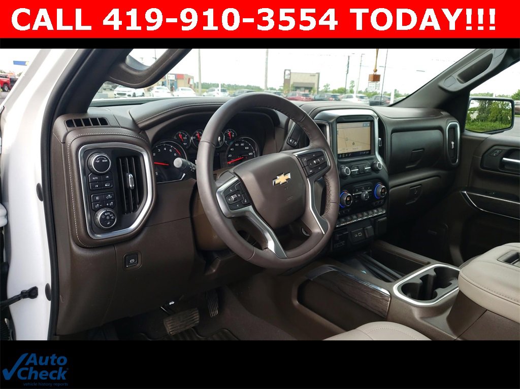 Used 2022 Chevrolet Silverado 1500 Limited LTZ with VIN 1GCUYGEDXNZ179228 for sale in Port Clinton, OH