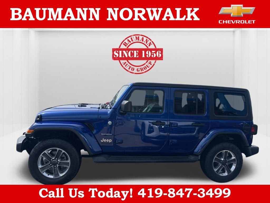 Used 2020 Jeep Wrangler Unlimited Sahara SUV