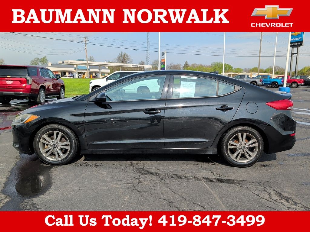 Used 2017 Hyundai Elantra SE with VIN 5NPD84LF9HH104860 for sale in Genoa, OH