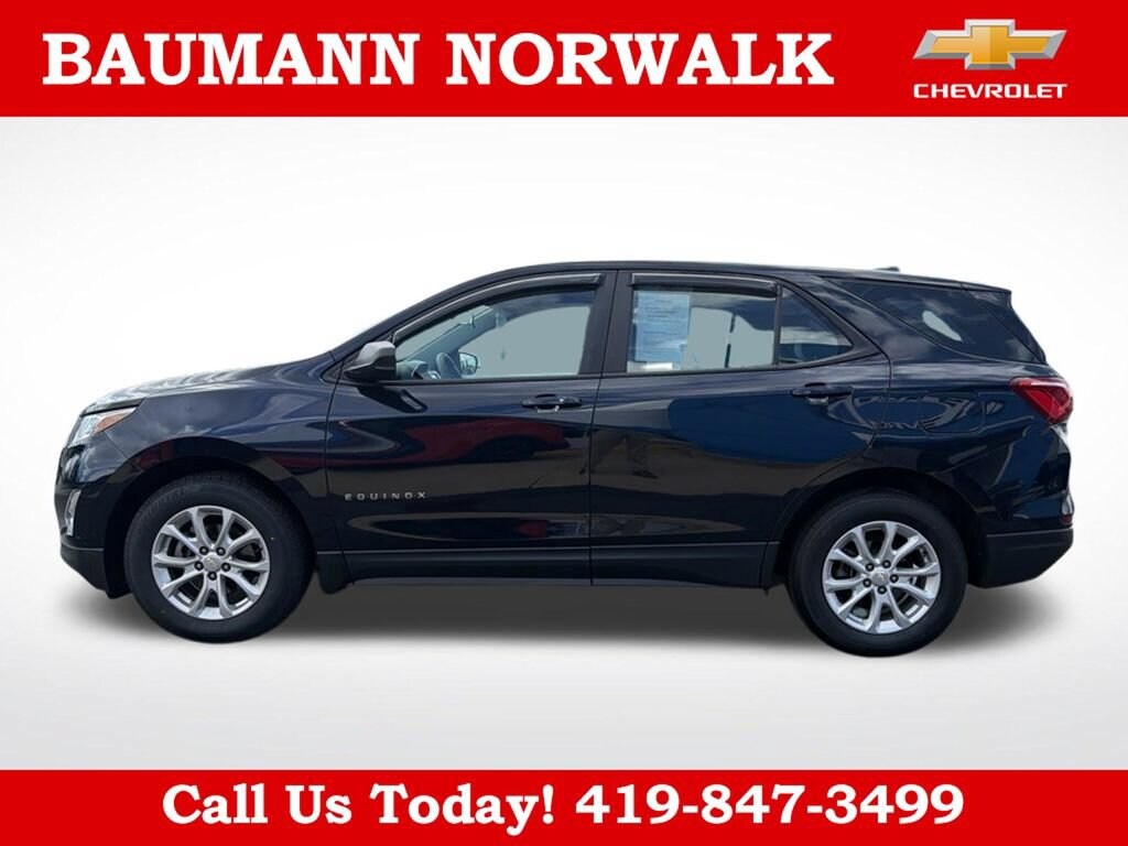 Used 2020 Chevrolet Equinox LS with VIN 3GNAXHEV4LS596317 for sale in Norwalk, OH