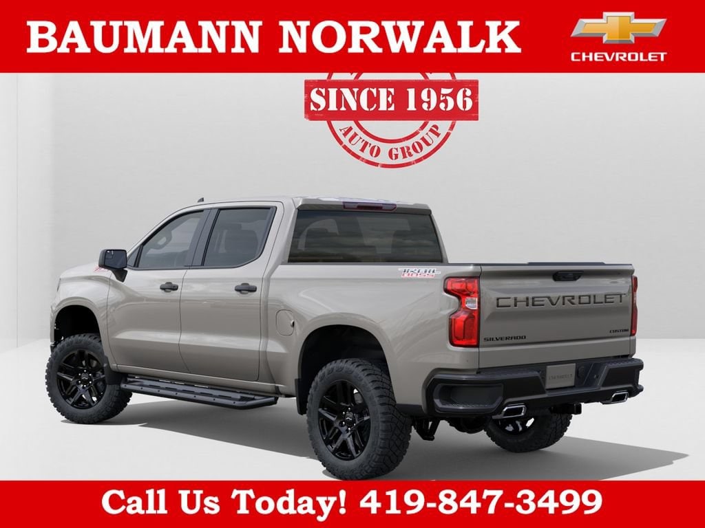 New 2026 Chevrolet Silverado 1500 Custom Trail Boss Truck